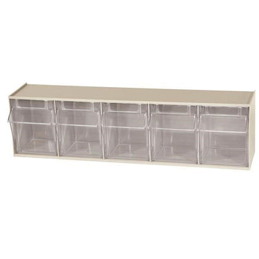 Akro-Mils® Tiltview® Bins Cabinet System, 5 Bin, 5 3/8